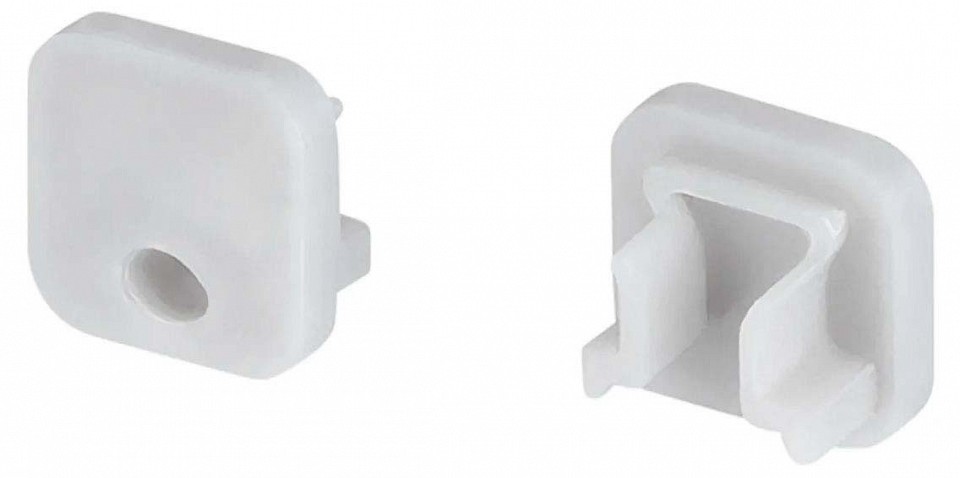 Заглушка для профиля с отверстием arlight linia 063217