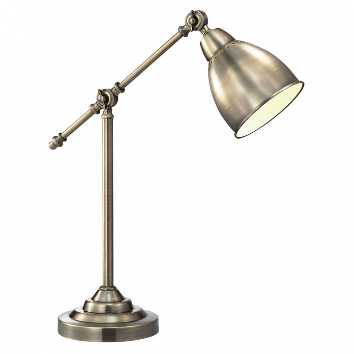 Настольная лампа офисная arte lamp braccio a2054lt-1ab