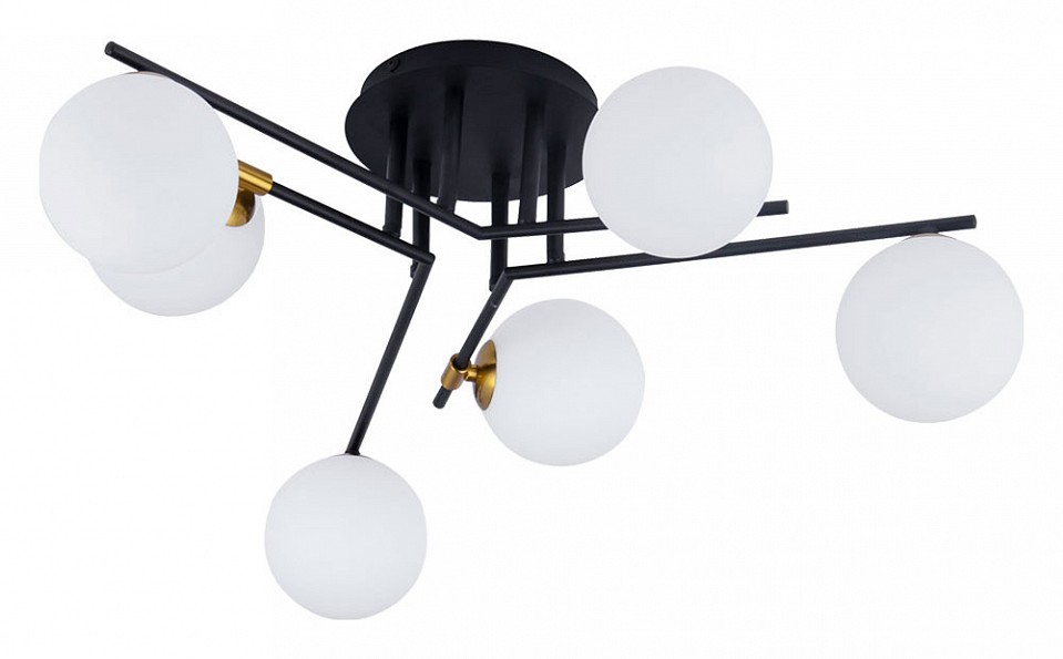 Потолочная люстра arte lamp gemini a2243pl-6bk