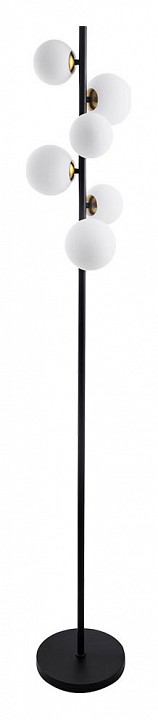 Торшер arte lamp gemini a2243pn-6bk