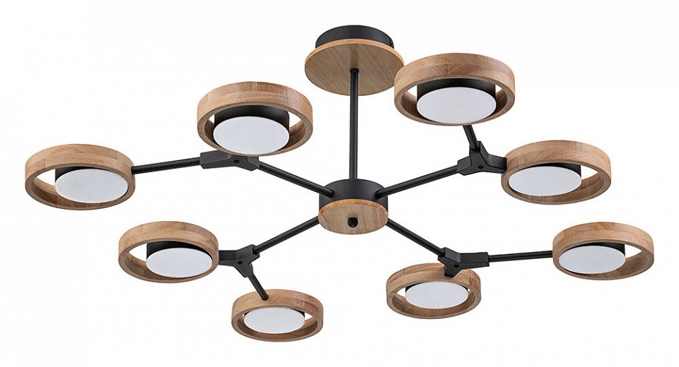 Люстра на штанге arte lamp signora a2454pl-8bk