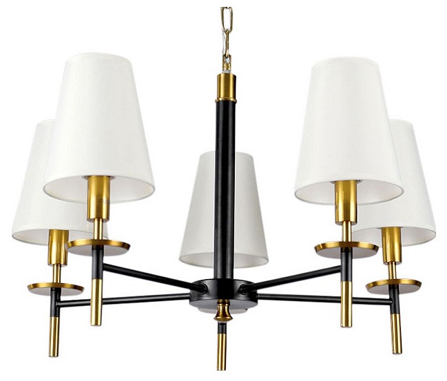 Подвесная люстра arte lamp riccardo a4075lm-5bk