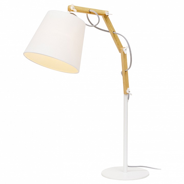 Настольная лампа декоративная arte lamp pinocchio a5700lt-1wh