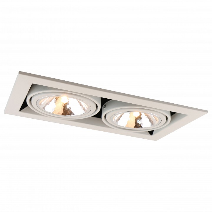 Встраиваемый светильник arte lamp cardani semplice a5949pl-2wh