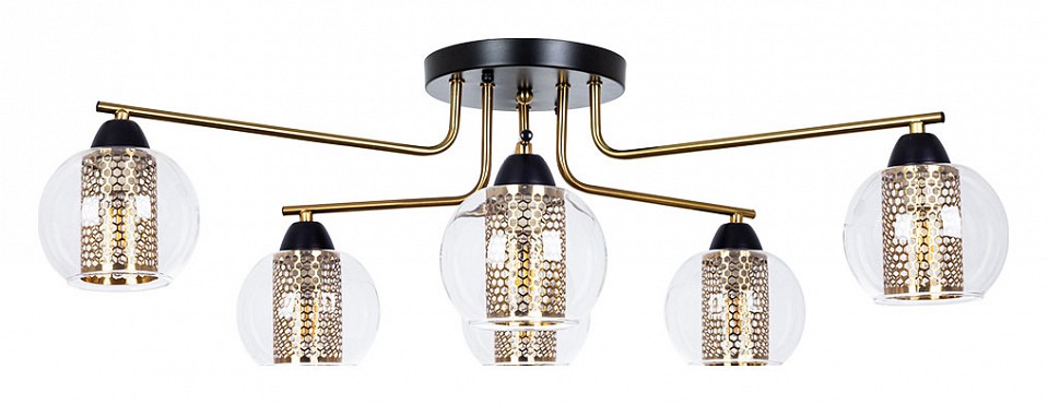 Потолочная люстра arte lamp manchester a7045pl-6bk