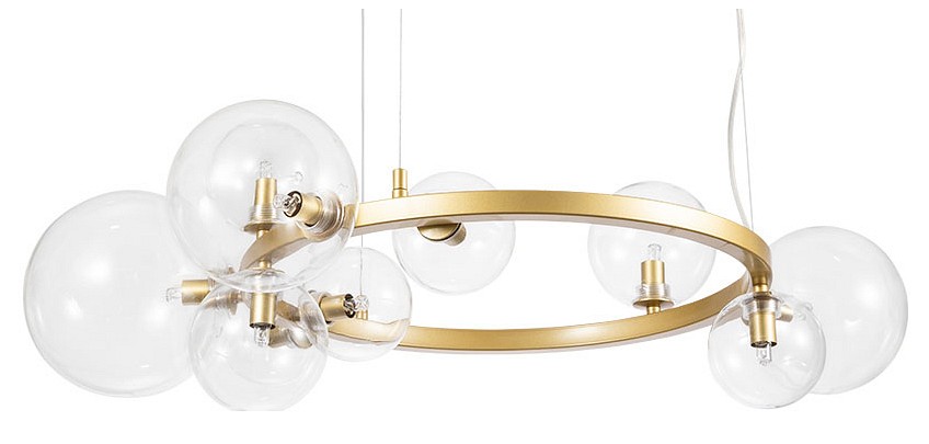 Подвесная люстра arte lamp vincent a7790sp-10go