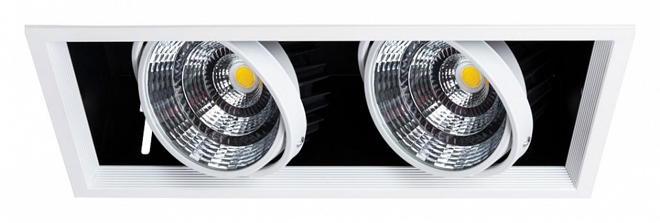 Встраиваемый светильник arte lamp merga a8450pl-2wh