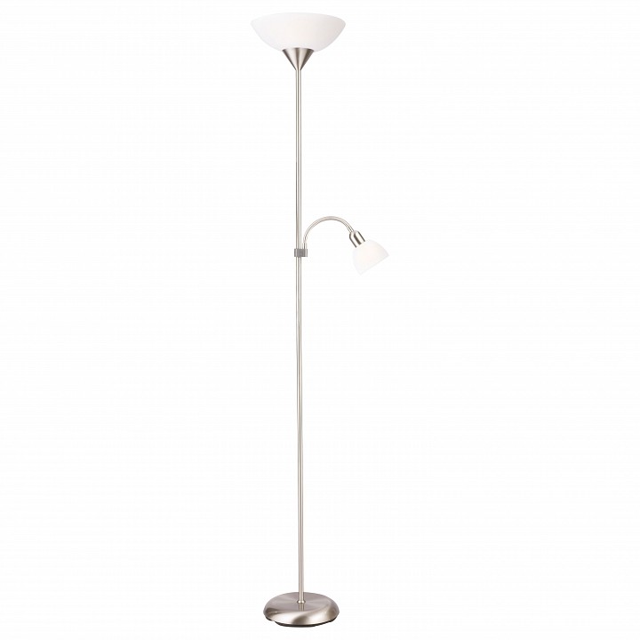 Торшер с подсветкой arte lamp duetto a9569pn-2ss