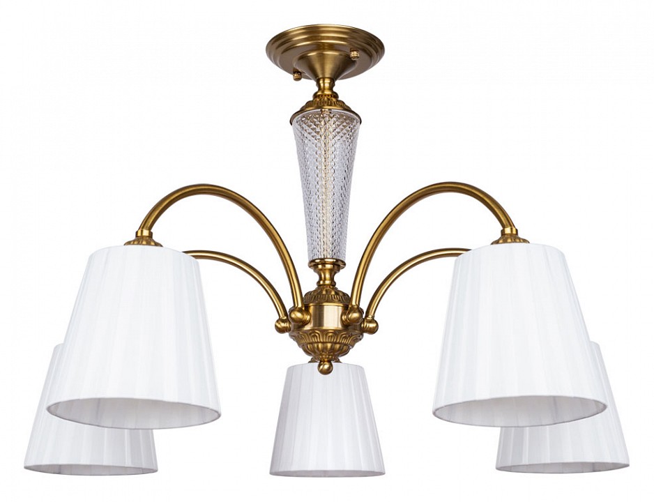 Люстра на штанге arte lamp gracie a7301pl-5pb