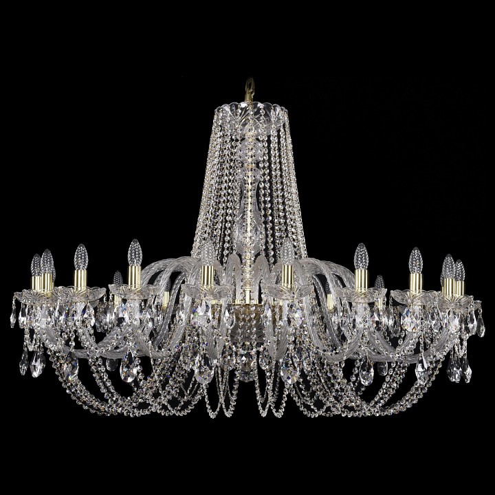 Подвесная люстра bohemia ivele crystal 1402 1402/20/460/g