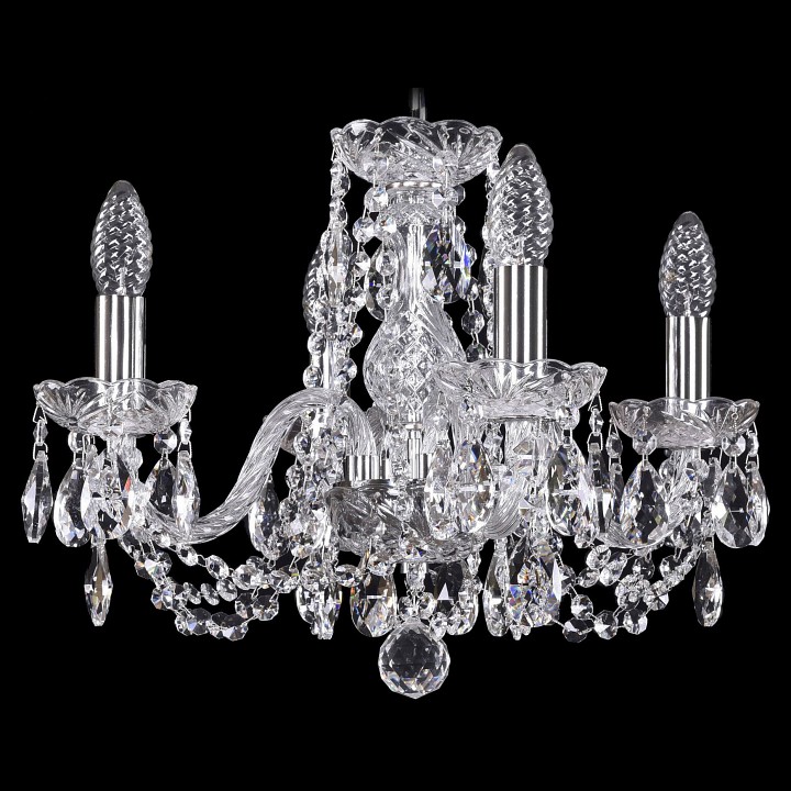Подвесная люстра bohemia ivele crystal 1402 1402/4/141/ni
