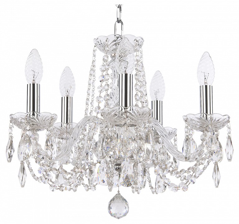 Подвесная люстра bohemia ivele crystal 1402 1402/5/141/ni