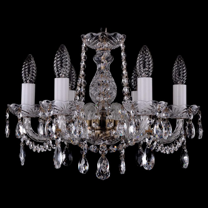 Подвесная люстра bohemia ivele crystal 1402 1402/6/141/pa