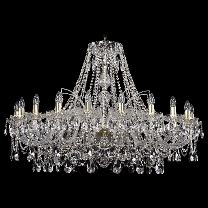 Подвесная люстра bohemia ivele crystal 1411 1411/20/400/g