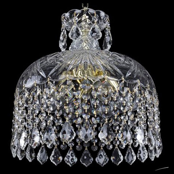 Подвесной светильник bohemia ivele crystal 1478 14781/35 g leafs