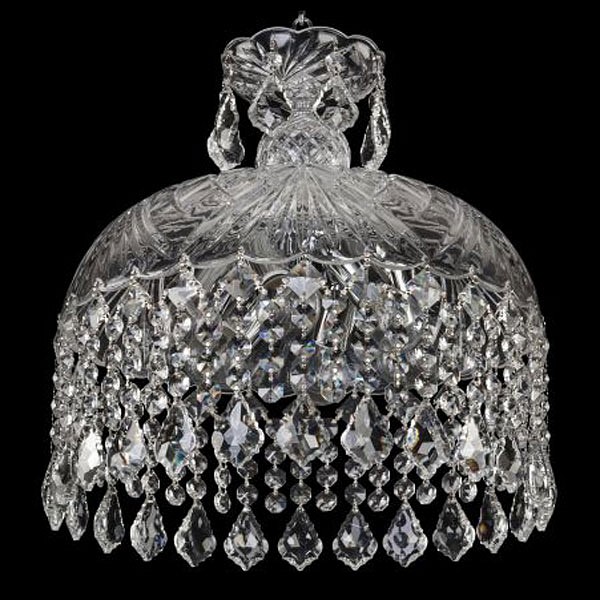 Подвесной светильник bohemia ivele crystal 1478 14781/35 ni leafs