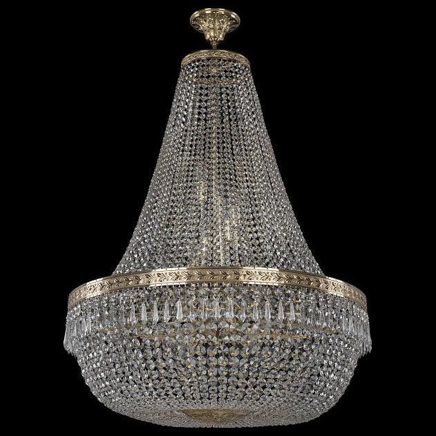 Светильник на штанге bohemia ivele crystal 1901 19011/h2/80iv g
