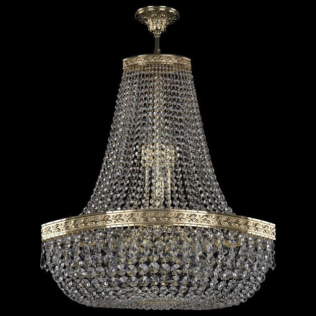 Светильник на штанге bohemia ivele crystal 1901 19013/h2/60iv g