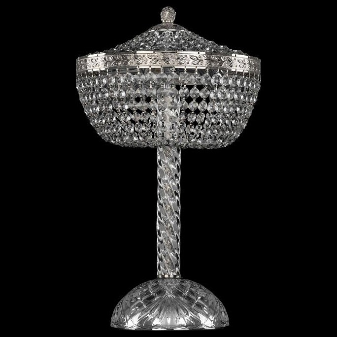 Настольная лампа декоративная bohemia ivele crystal 1905 19051l4/25iv ni