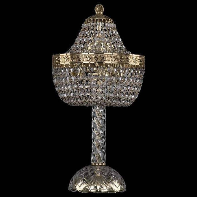 Настольная лампа декоративная bohemia ivele crystal 1905 19051l4/h/20iv g