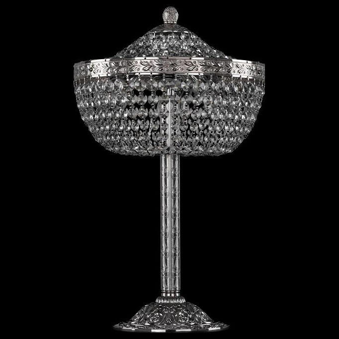 Настольная лампа декоративная bohemia ivele crystal 1905 19051l6/25iv ni