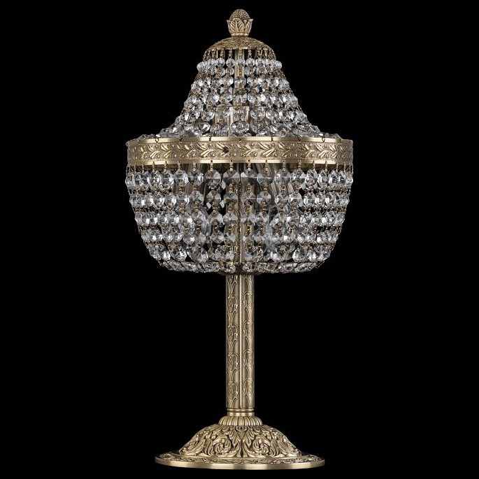 Настольная лампа декоративная bohemia ivele crystal 1905 19051l6/h/20iv pa