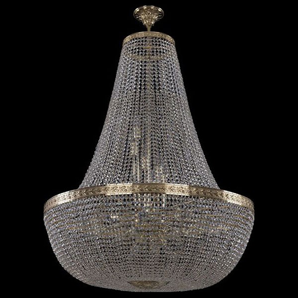 Светильник на штанге bohemia ivele crystal 1905 19051/h2/90iv g