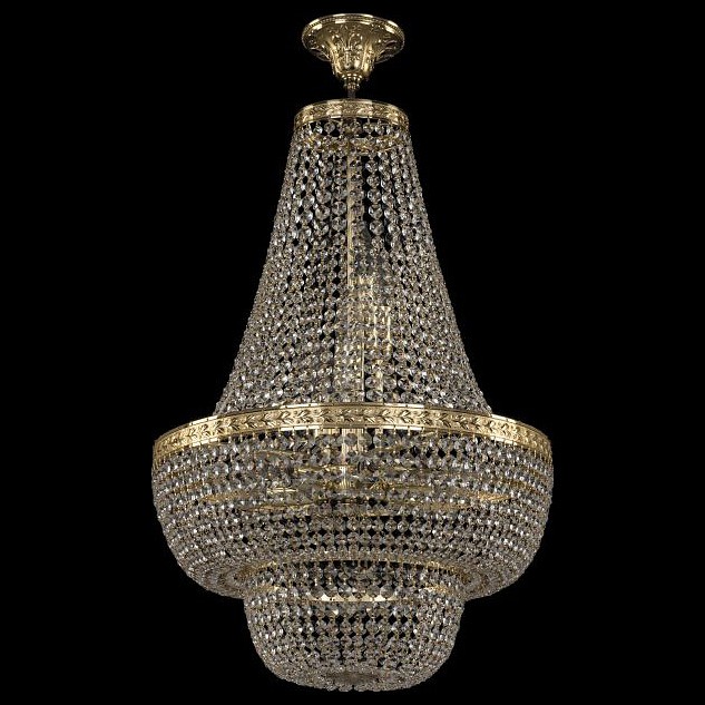 Светильник на штанге bohemia ivele crystal 1909 19091/h2/45iv g
