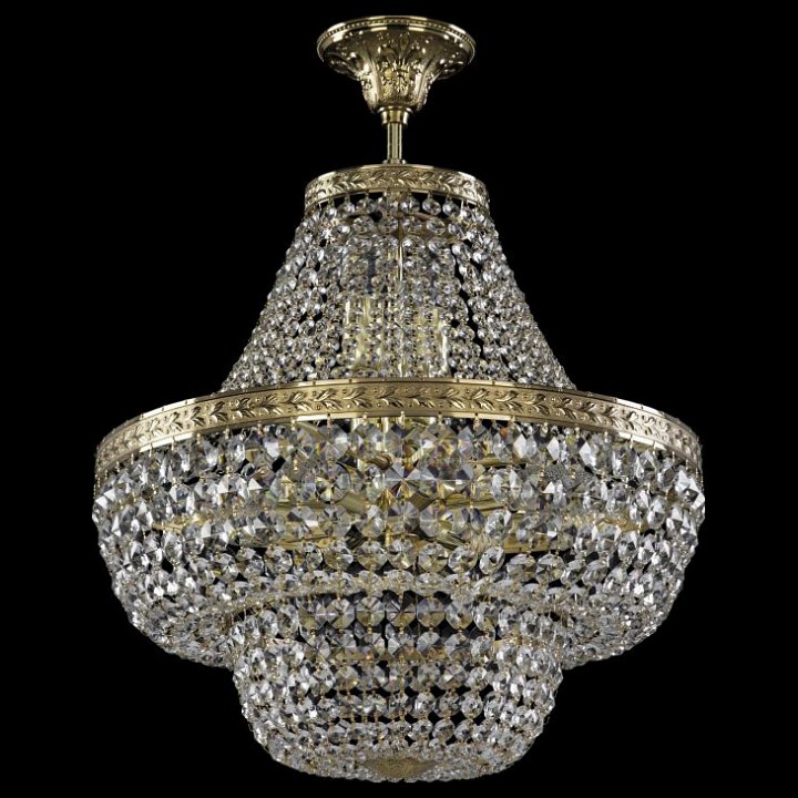 Светильник на штанге bohemia ivele crystal 1910 19101/h1/45iv g