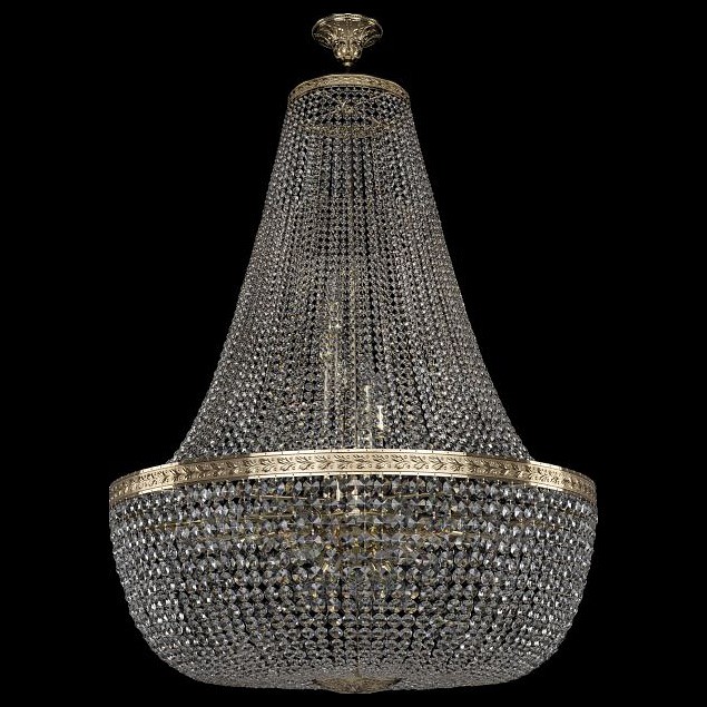 Люстра на штанге bohemia ivele crystal 1911 19111/h2/90iv g