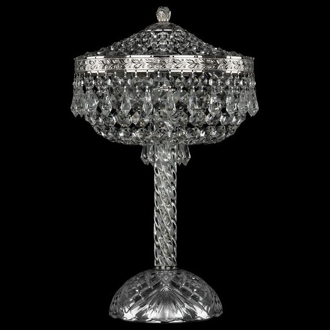 Настольная лампа декоративная bohemia ivele crystal 1927 19271l4/25iv ni