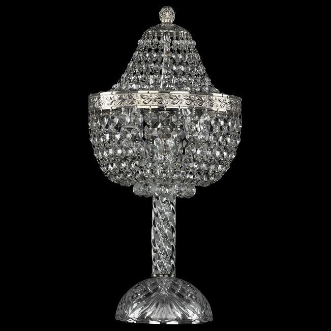 Настольная лампа декоративная bohemia ivele crystal 1928 19281l4/h/20iv ni