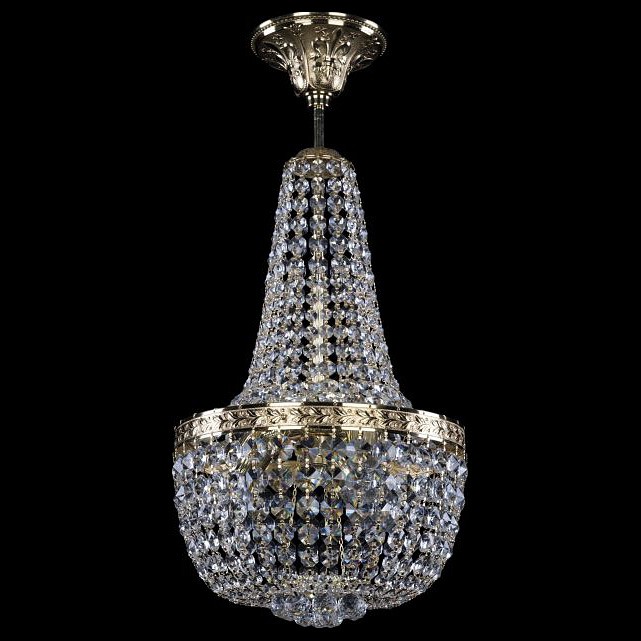 Светильник на штанге bohemia ivele crystal 1928 19281/h2/25iv g