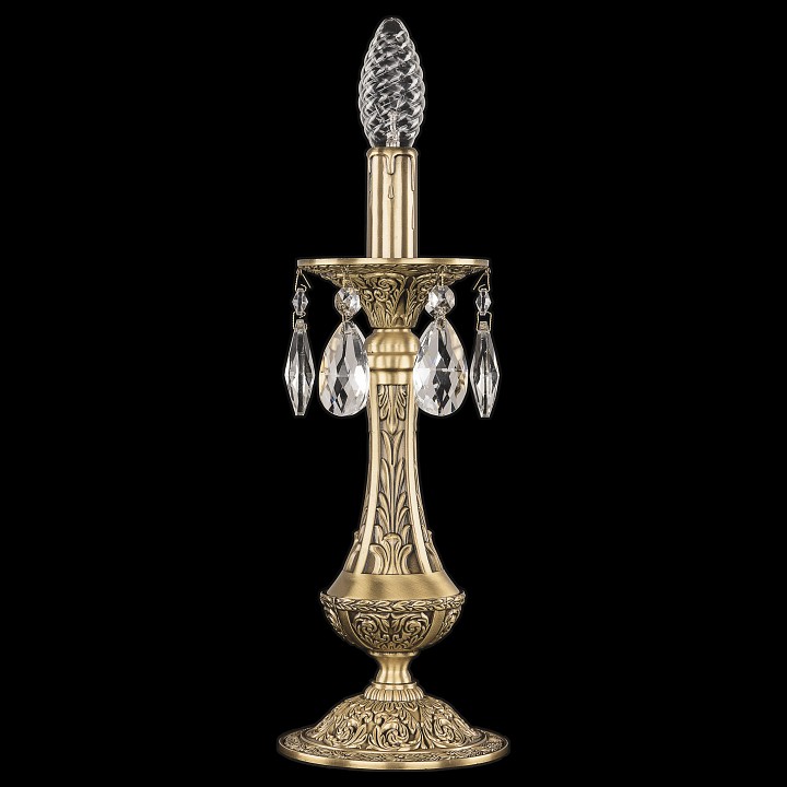 Настольная лампа декоративная bohemia ivele crystal 7100 71100l/1-31 fp