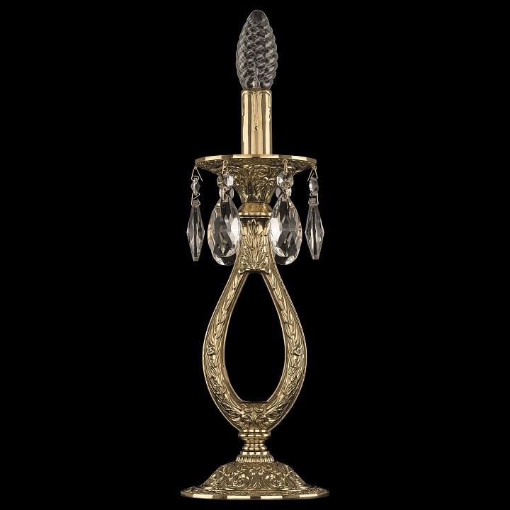 Настольная лампа декоративная bohemia ivele crystal 7100 71300l/1-33 g
