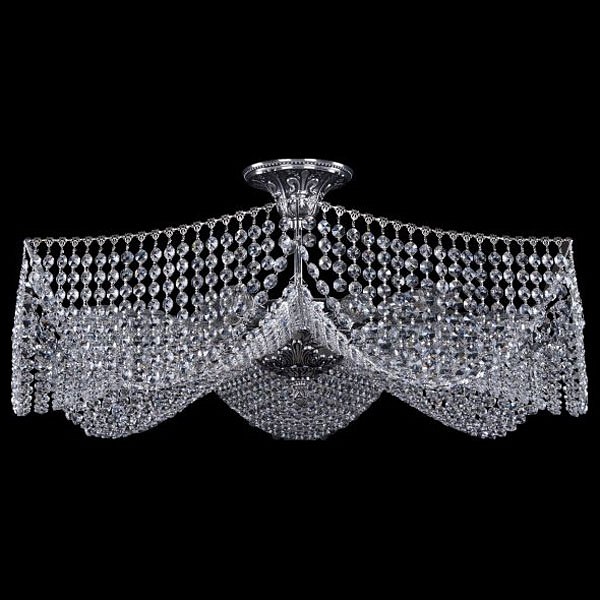 Светильник на штанге bohemia ivele crystal 7718 77181/76 nb