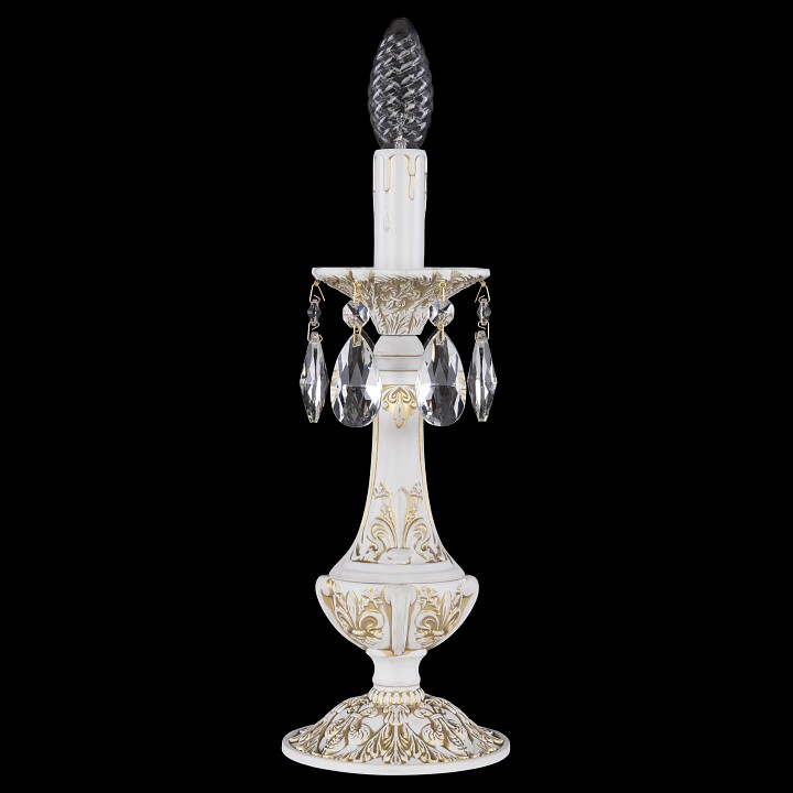 Настольная лампа декоративная bohemia ivele crystal al7801 al78100l/1-32 wmg
