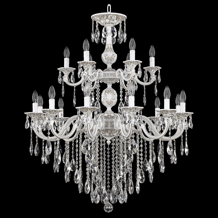 Подвесная люстра bohemia ivele crystal al7801 al78101/12+6/300/2d b wmg