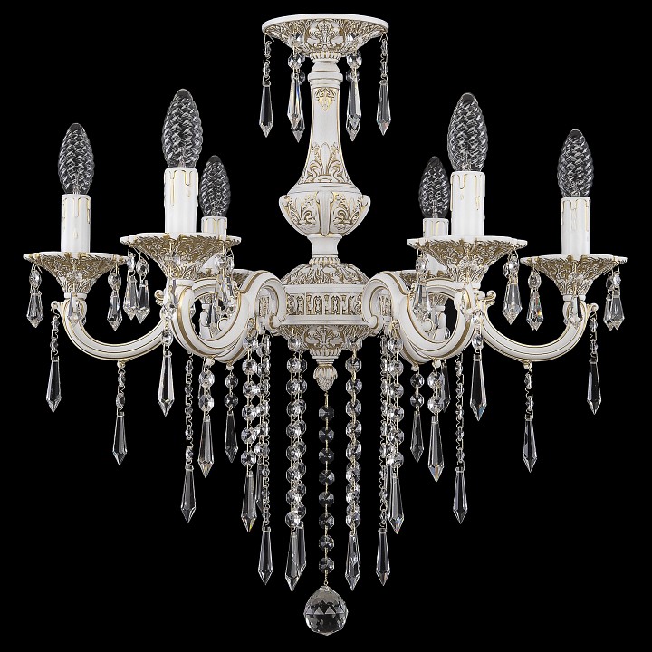 Подвесная люстра bohemia ivele crystal al7801 al78101/6/175 b wmg drops