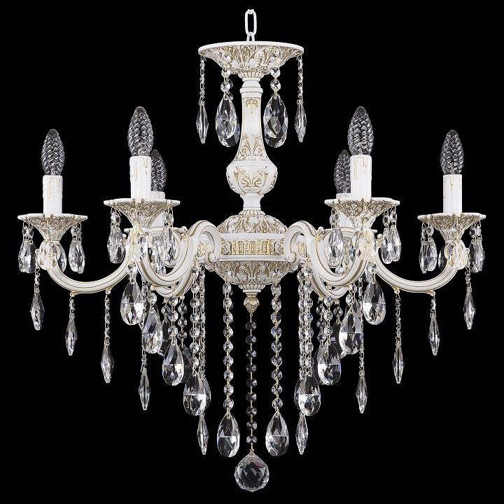 Подвесная люстра bohemia ivele crystal al7801 al78101/6/210 b wmg