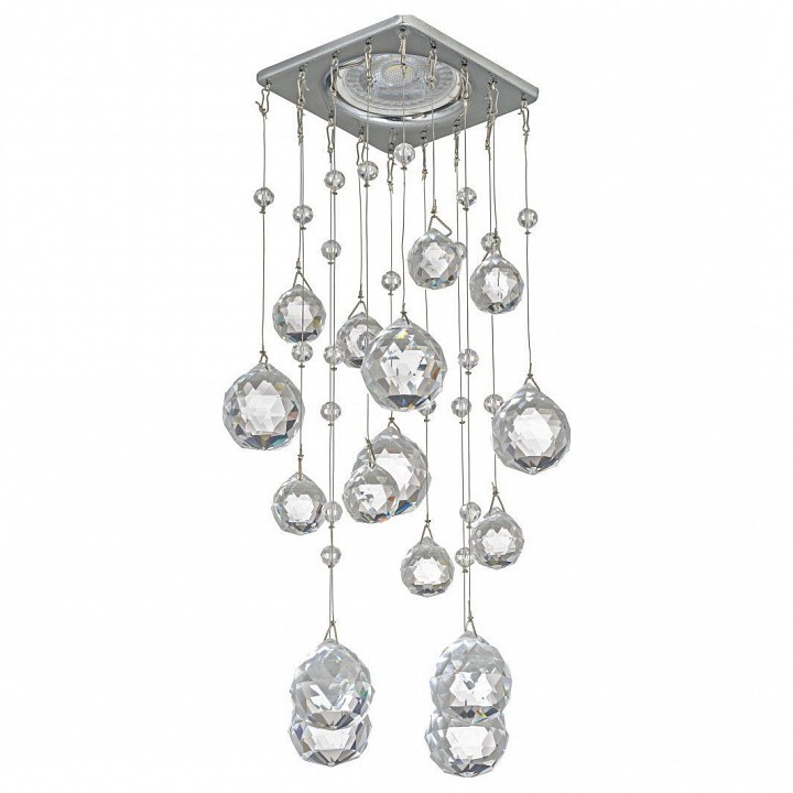 Встраиваемый светильник dio d’arte tayo nickel tayo gu10.5.14.8x8.104 n