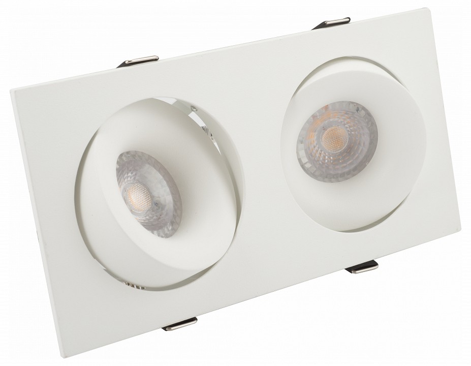 Встраиваемый светильник denkirs roto dk2122-wh
