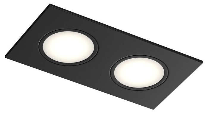 Встраиваемый светильник denkirs port dk3112-bk