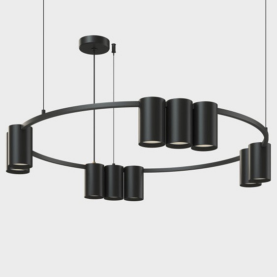Подвесная люстра denkirs orbit dk4065-bk