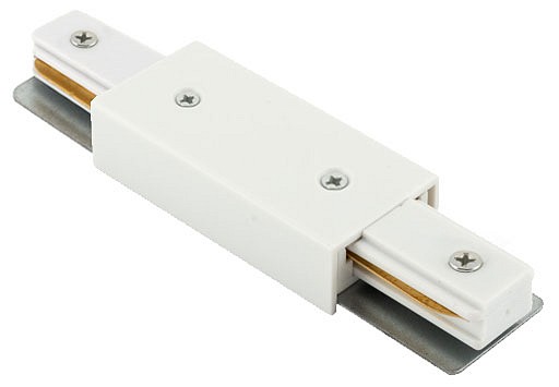 Соединитель линейный для треков denkirs dk track white tr1008-wh