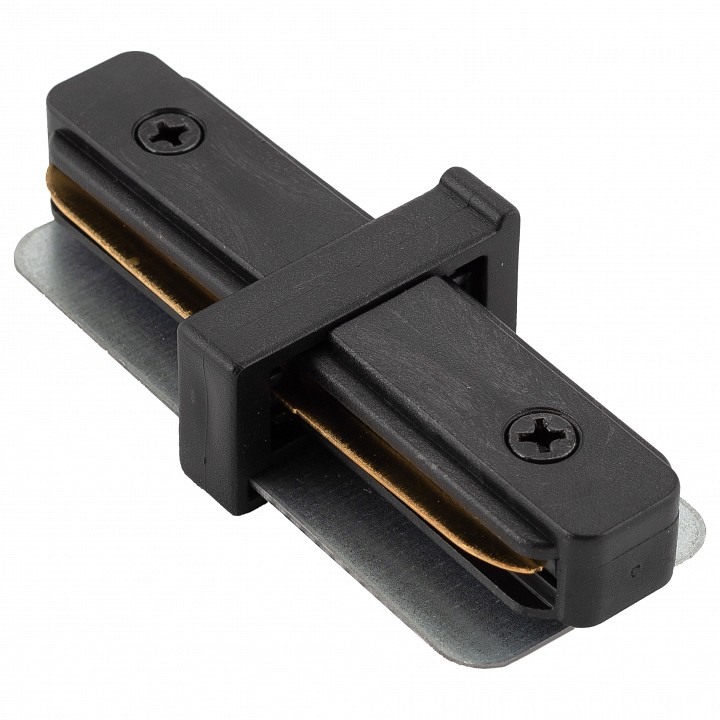 Соединитель линейный для треков denkirs dk track black tr1101-bk