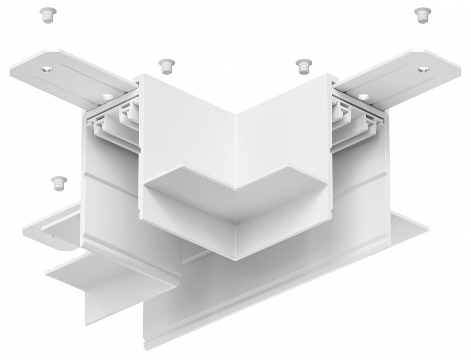 Соединитель t-образный для треков denkirs smart hide tr2113-wh