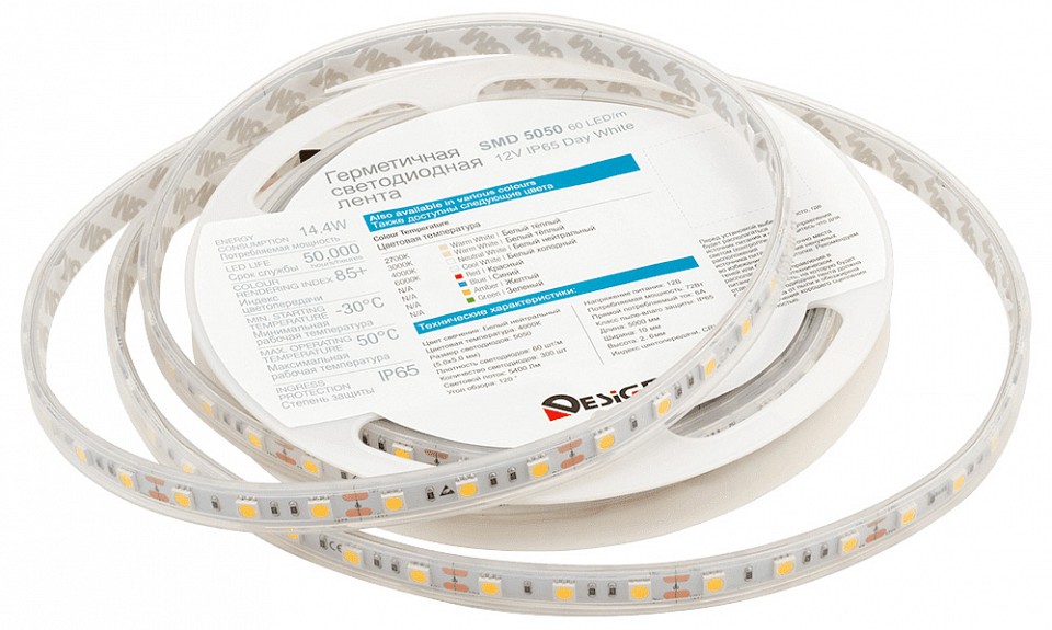 Лента светодиодная designled dsg560 dsg560-12-nw-65