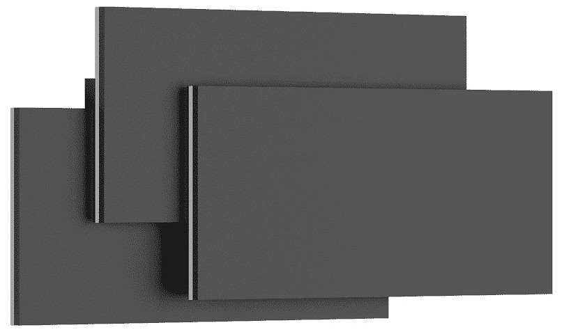 Накладной светильник designled shade gw-6809-12-bl-ww