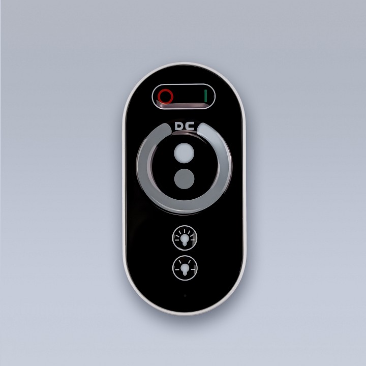 Контроллер-диммер с пультом ду eleganz  1008